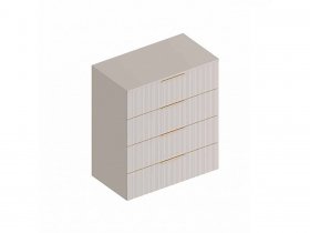 Комод с 4 ящ. «Тефия» (тефия/софт сантьяго) в Раздольном - razdolnoe.mebel-nsk.ru | фото