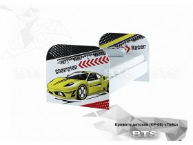 Кровать детская Тойс Champion КР-08 (BTS) в Раздольном - razdolnoe.mebel-nsk.ru | фото