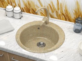 Кухонная мойка Виктори в Раздольном - razdolnoe.mebel-nsk.ru | фото