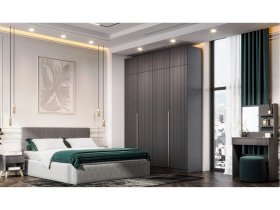 Модульная спальня Эккервуд в Раздольном - razdolnoe.mebel-nsk.ru | фото