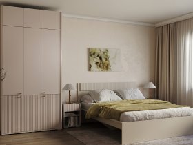 Модульная спальня Орма (МДФ) в Раздольном - razdolnoe.mebel-nsk.ru | фото