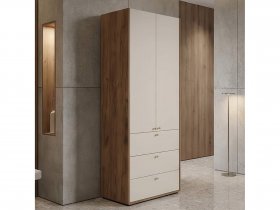 Шкаф двухстворчатый c ящиками Орма в Раздольном - razdolnoe.mebel-nsk.ru | фото