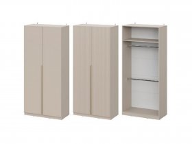 Шкаф ШК-100 Эккервуд (меланж) в Раздольном - razdolnoe.mebel-nsk.ru | фото
