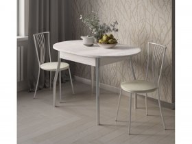 Стол обеденный Орфей-5 Ст030.3 (ясень анкор) в Раздольном - razdolnoe.mebel-nsk.ru | фото