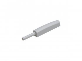 Толкатель Push Open с магнитом, накладной, 37мм, белый, MACO в Раздольном - razdolnoe.mebel-nsk.ru | фото