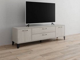 Тумба под ТВ Парус-13 (ясень анкор светлый) в Раздольном - razdolnoe.mebel-nsk.ru | фото